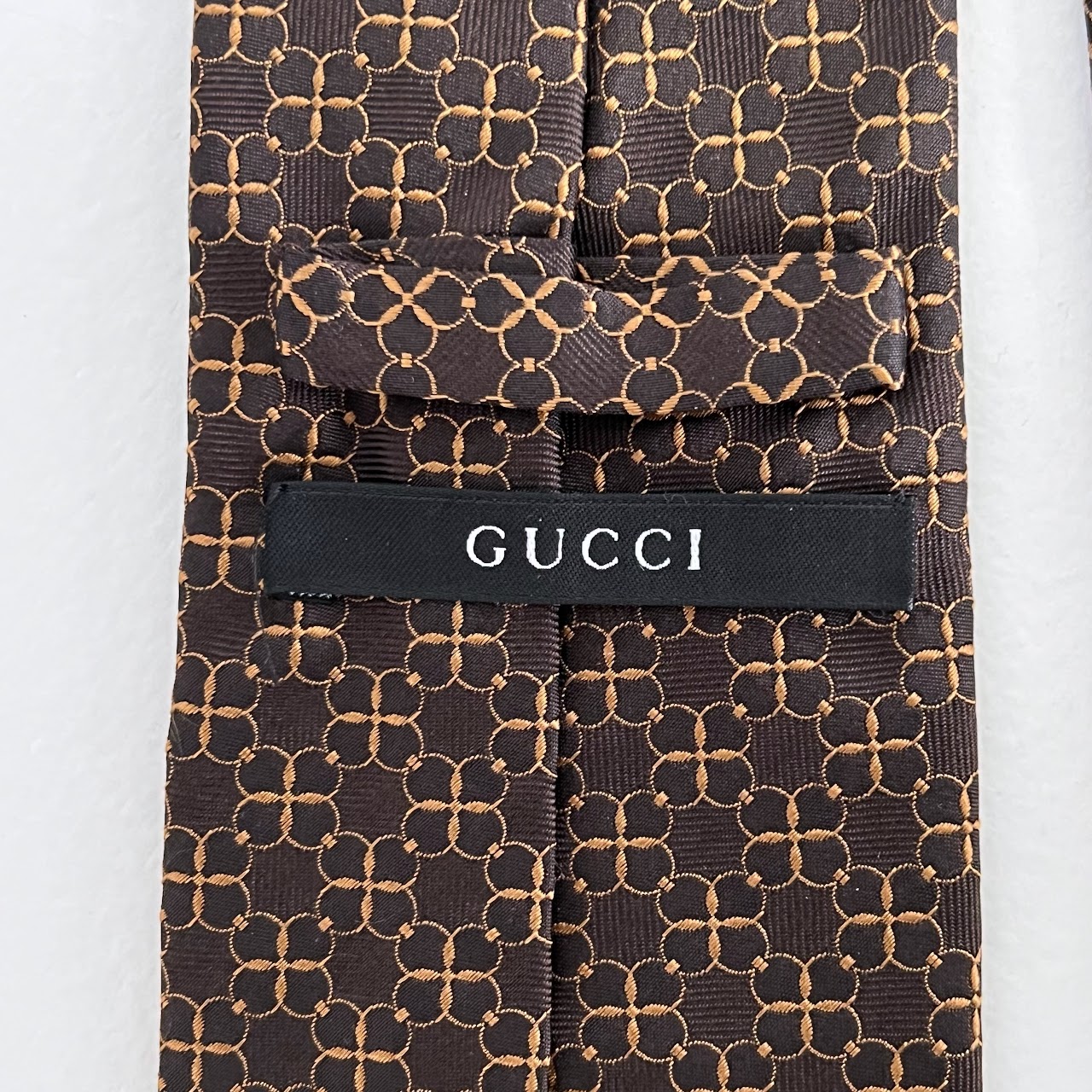 Gucci Woven Silk Tie