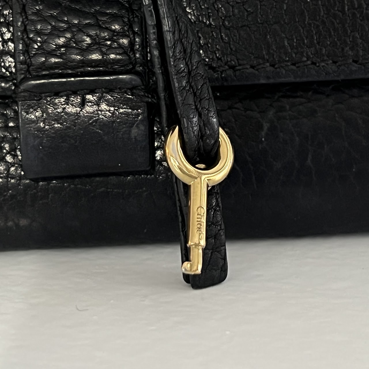 Chloé Black Leather Wallet