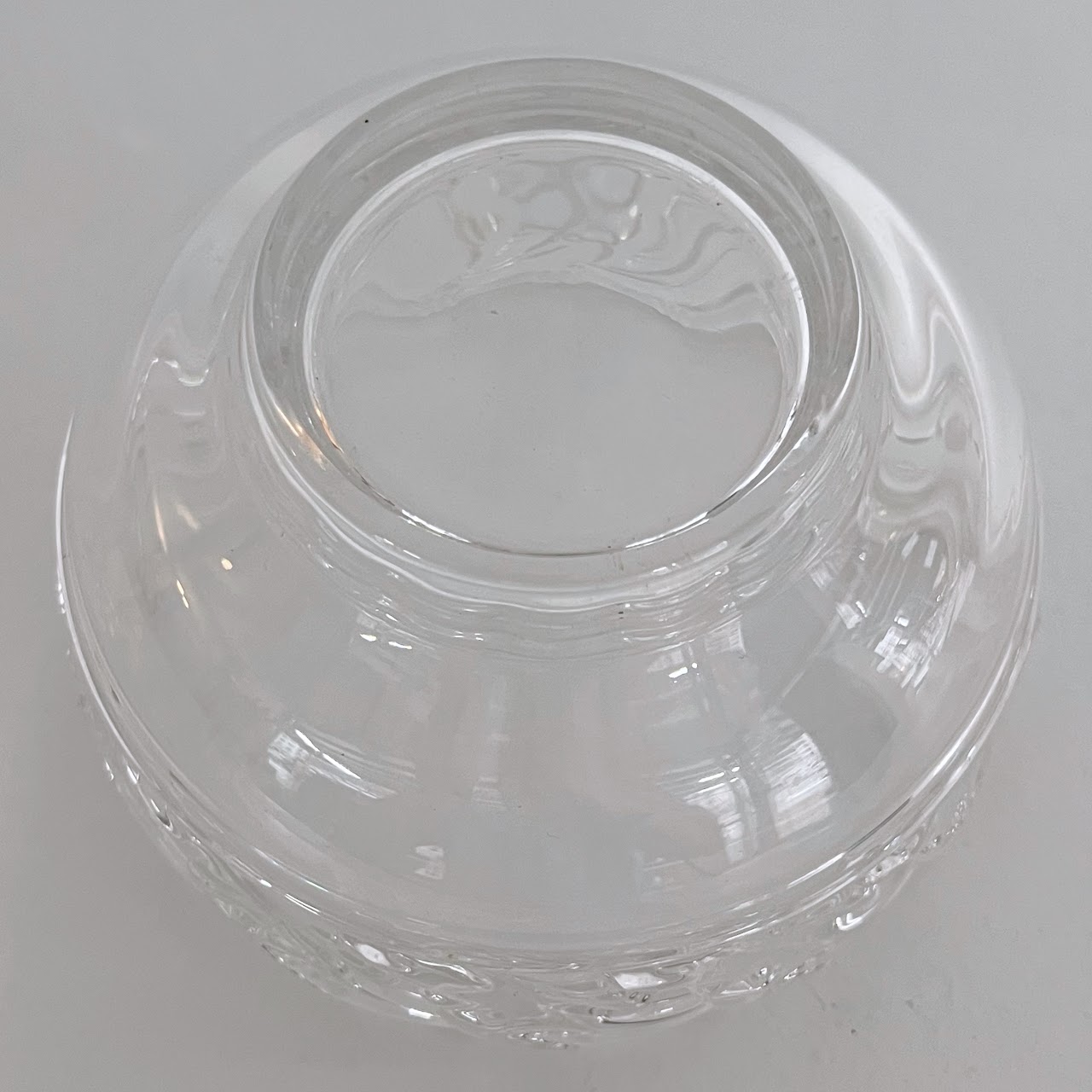 Tiffany & Co. Crystal Dolphin Bowl