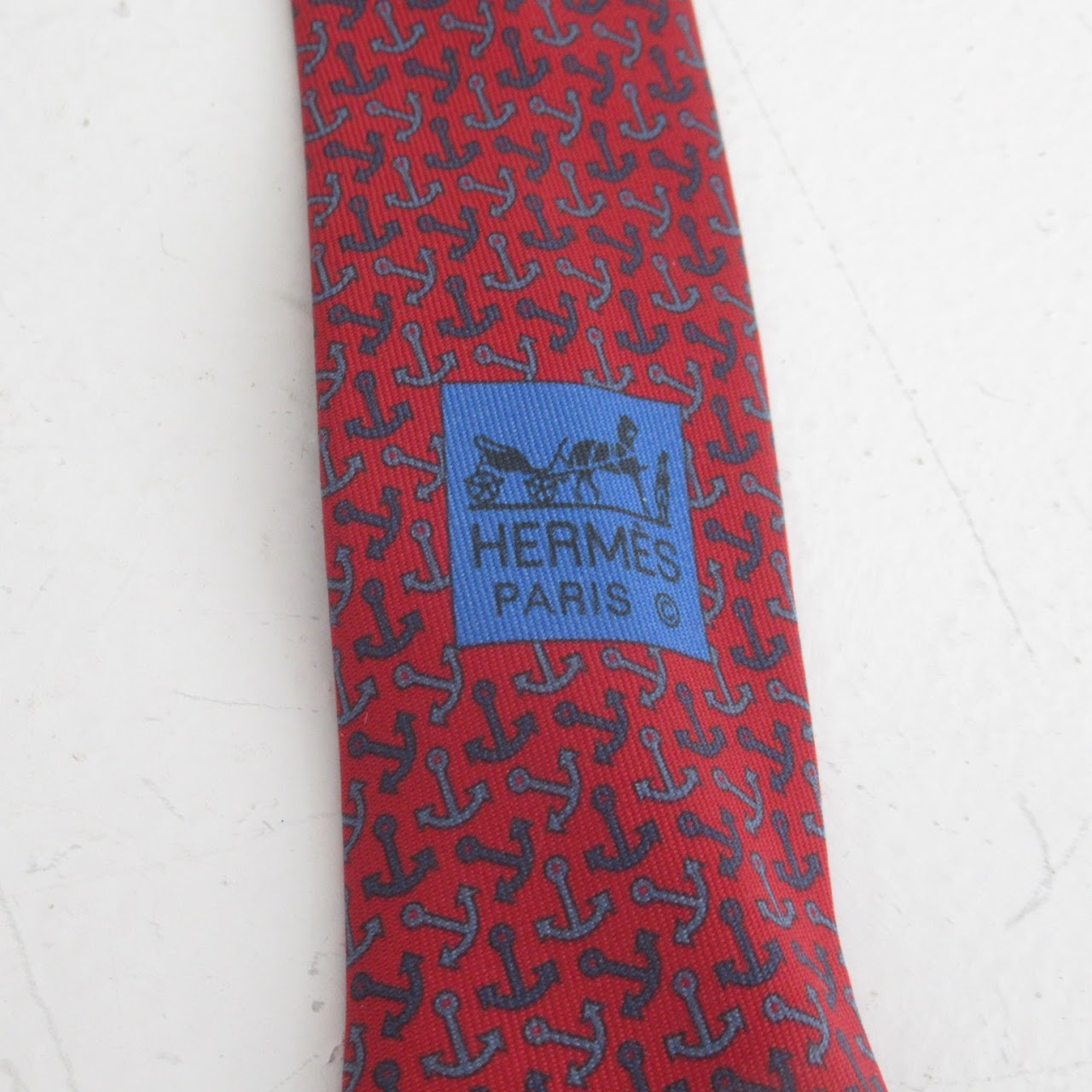 Hermès Anchor Tie