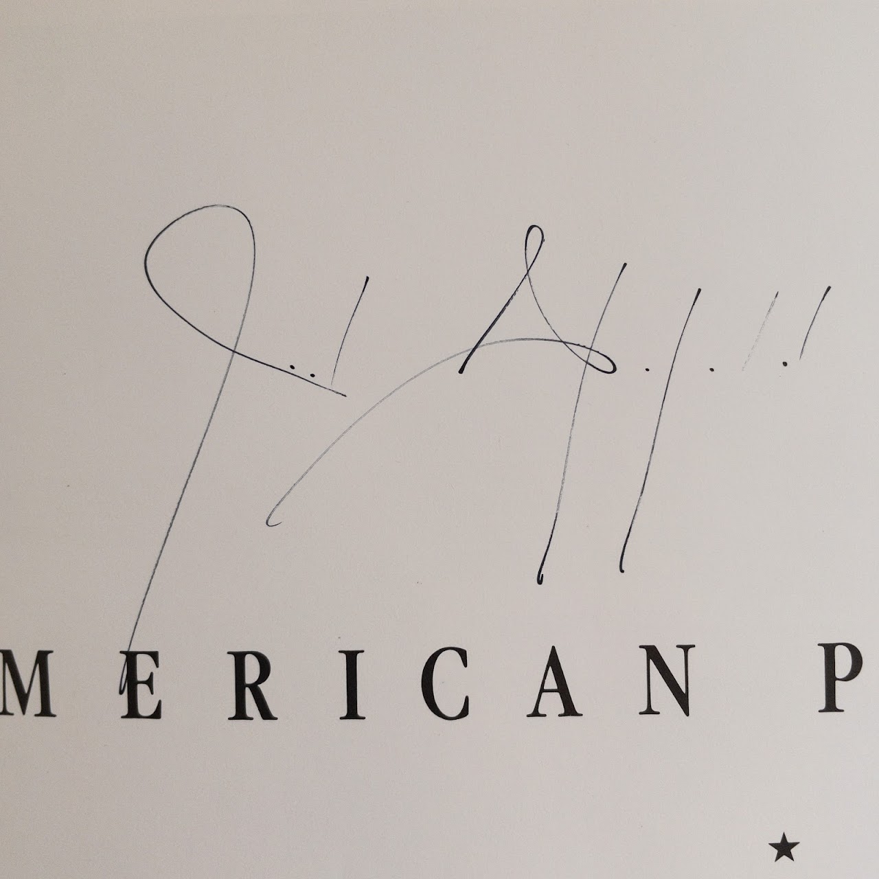 Joel Sternfeld Signed 'American Prospects' Rare Book