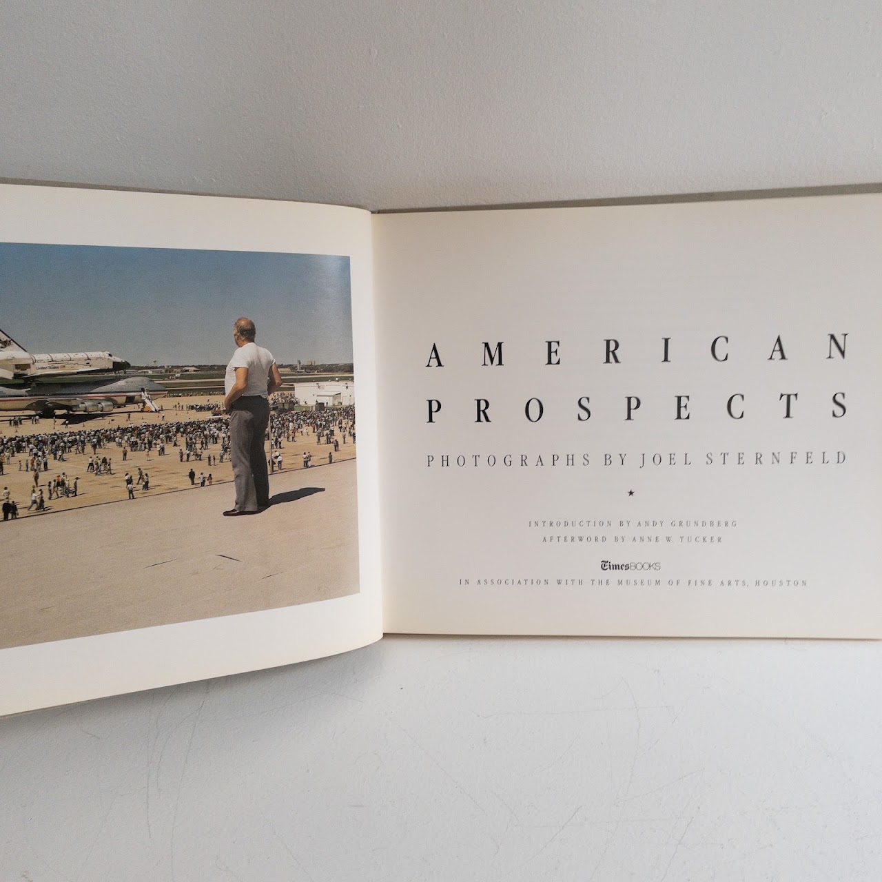 Joel Sternfeld Signed 'American Prospects' Rare Book