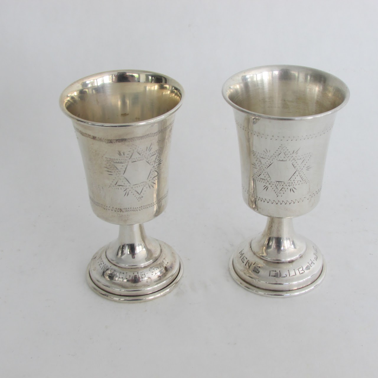 Sterling Silver Kiddush Cup Lot