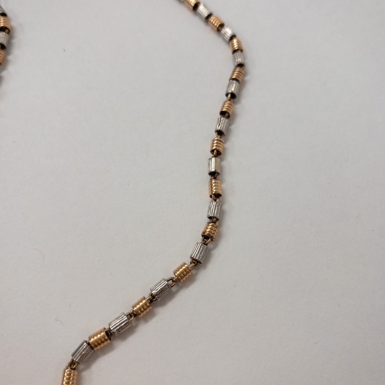 14K White & Yellow Gold Necklace