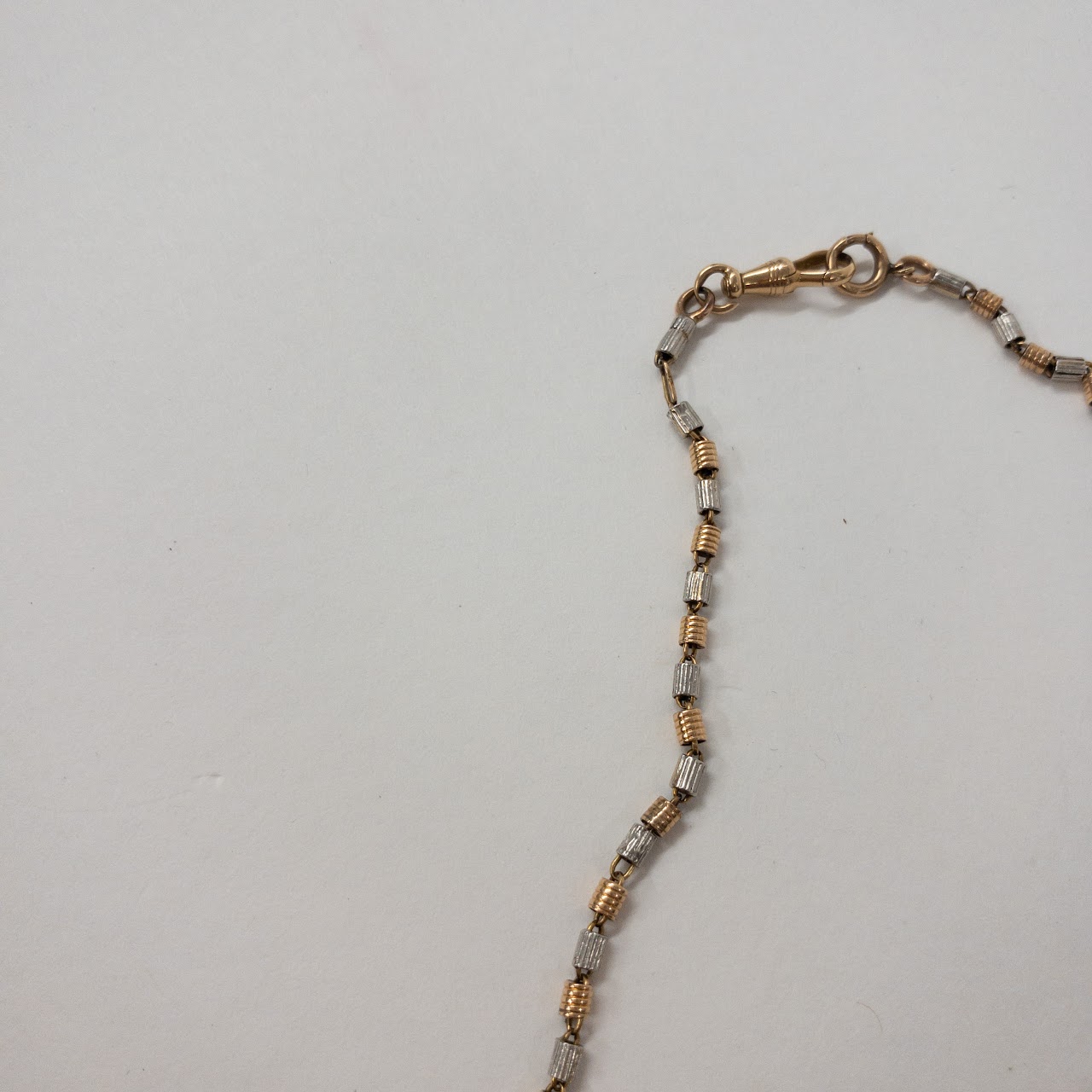 14K White & Yellow Gold Necklace