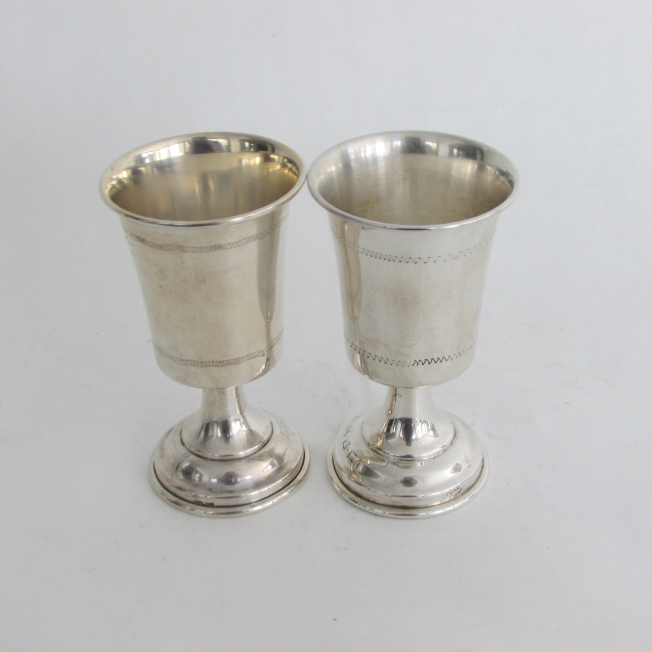 Sterling Silver Kiddush Cup Lot