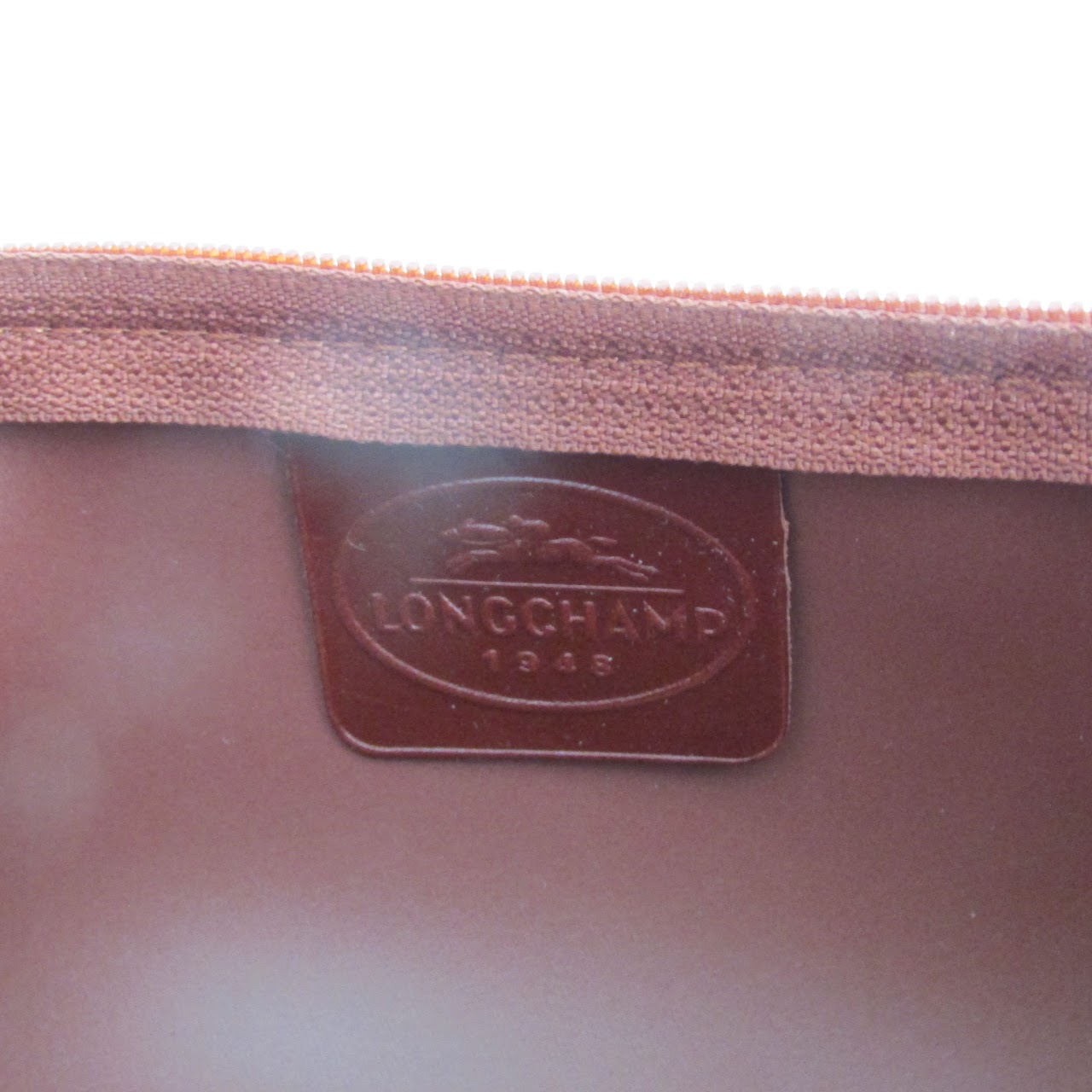 Longchamp Leather & Nylon Shoulder Bag