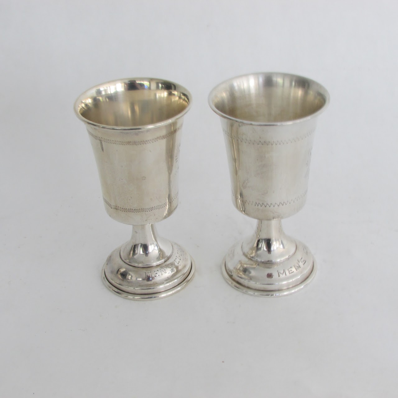 Sterling Silver Kiddush Cup Lot