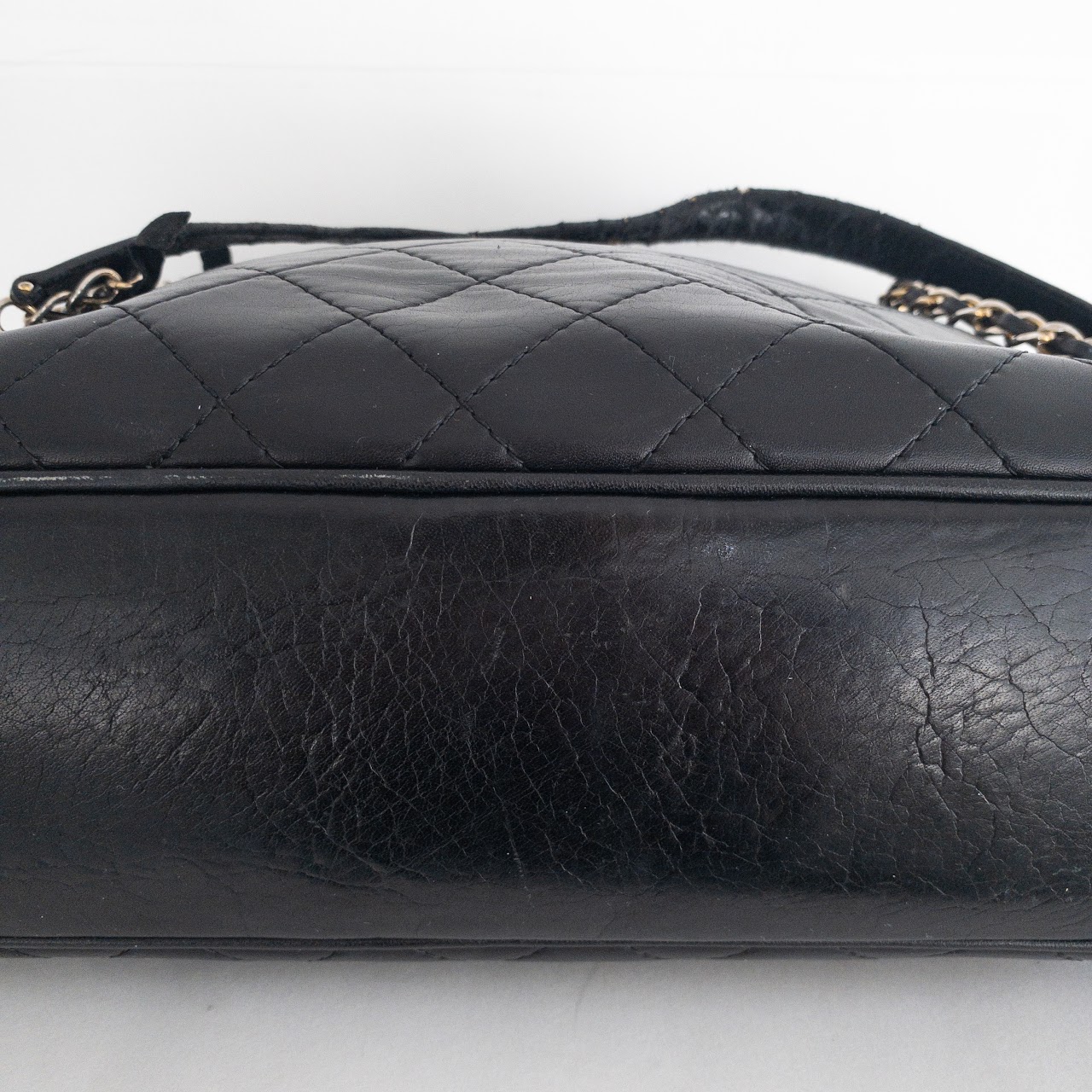 Pierre Balmain Vintage Quilted Leather Shoulder Bag