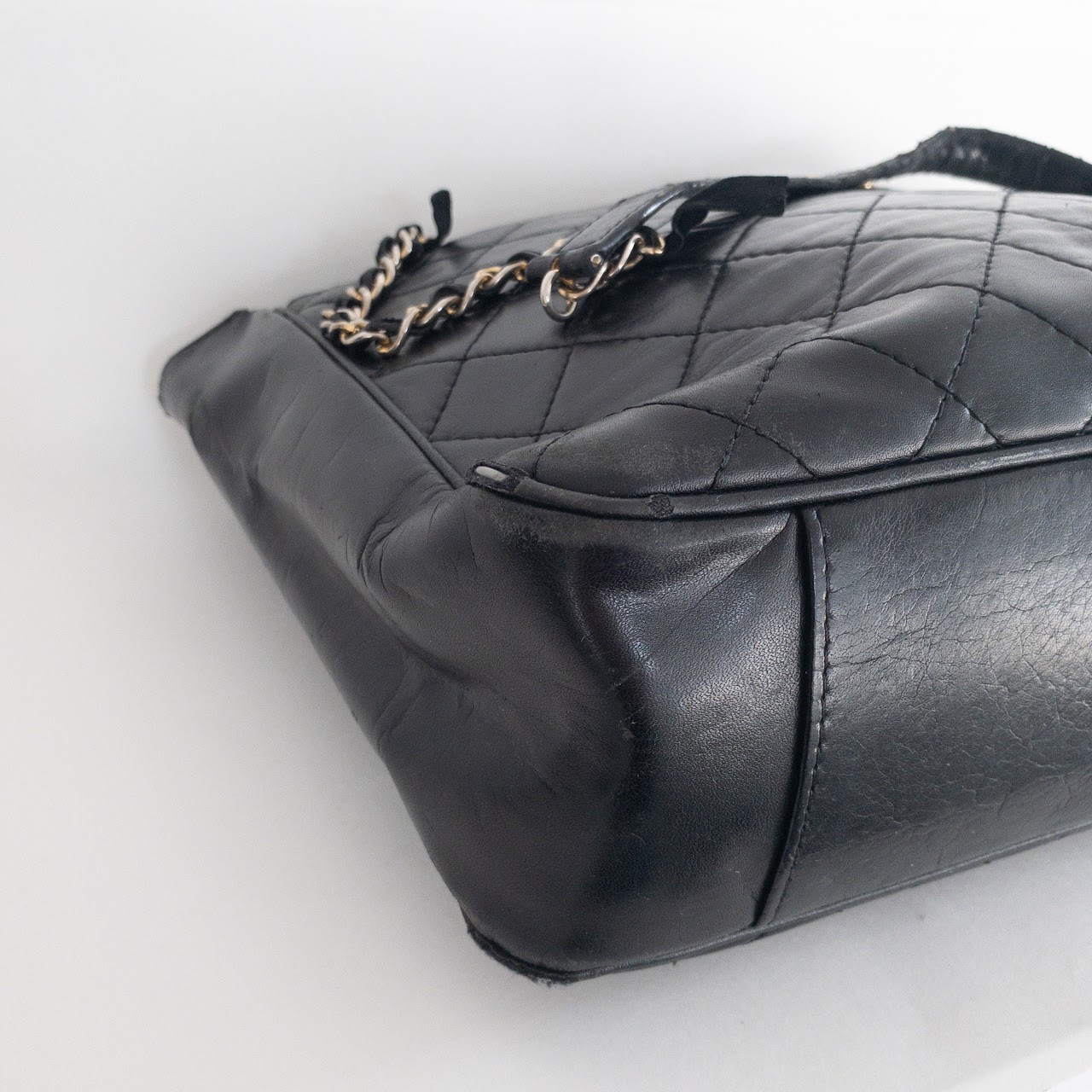 Pierre Balmain Vintage Quilted Leather Shoulder Bag