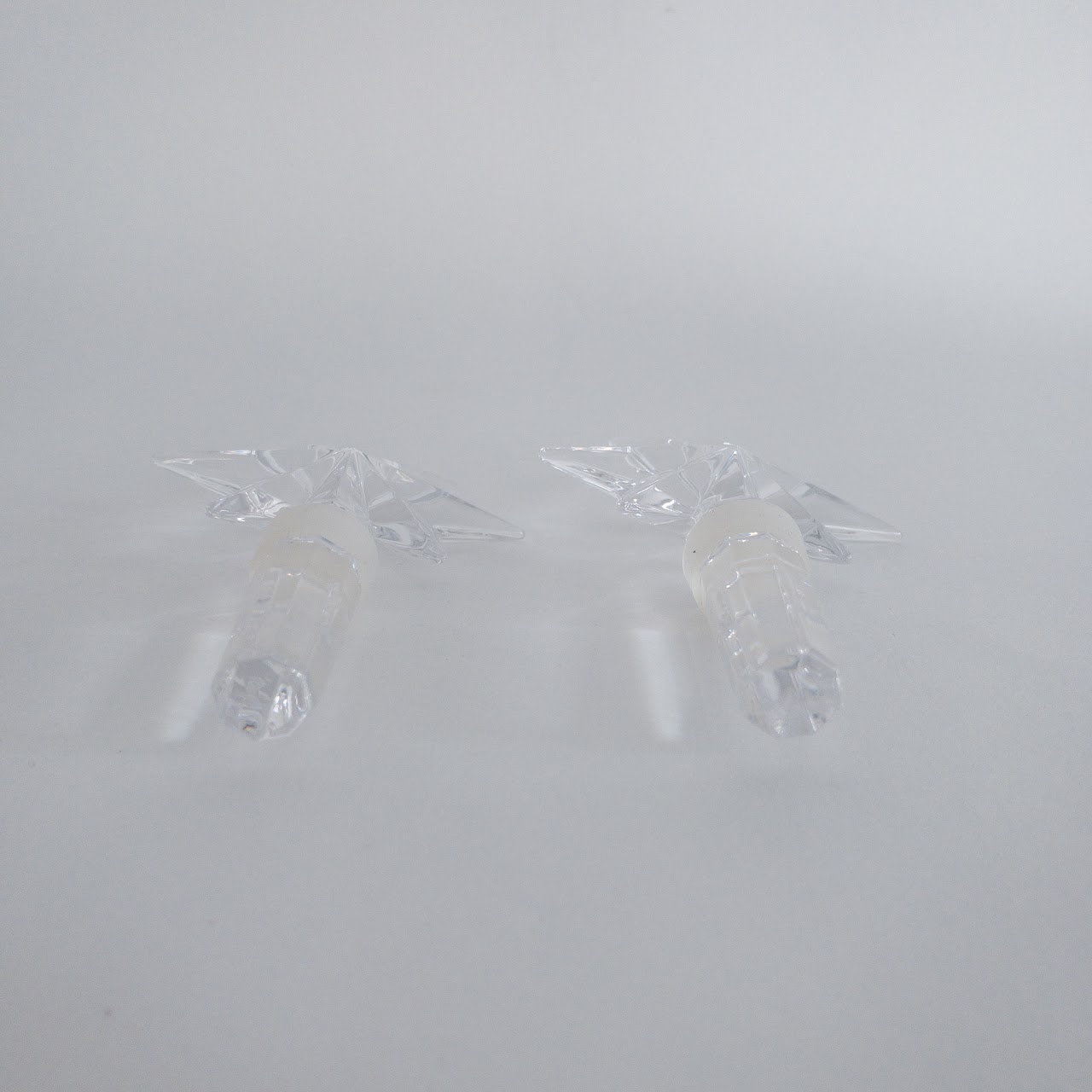 Waterford Crystal Stellate Bottle Stopper Pair