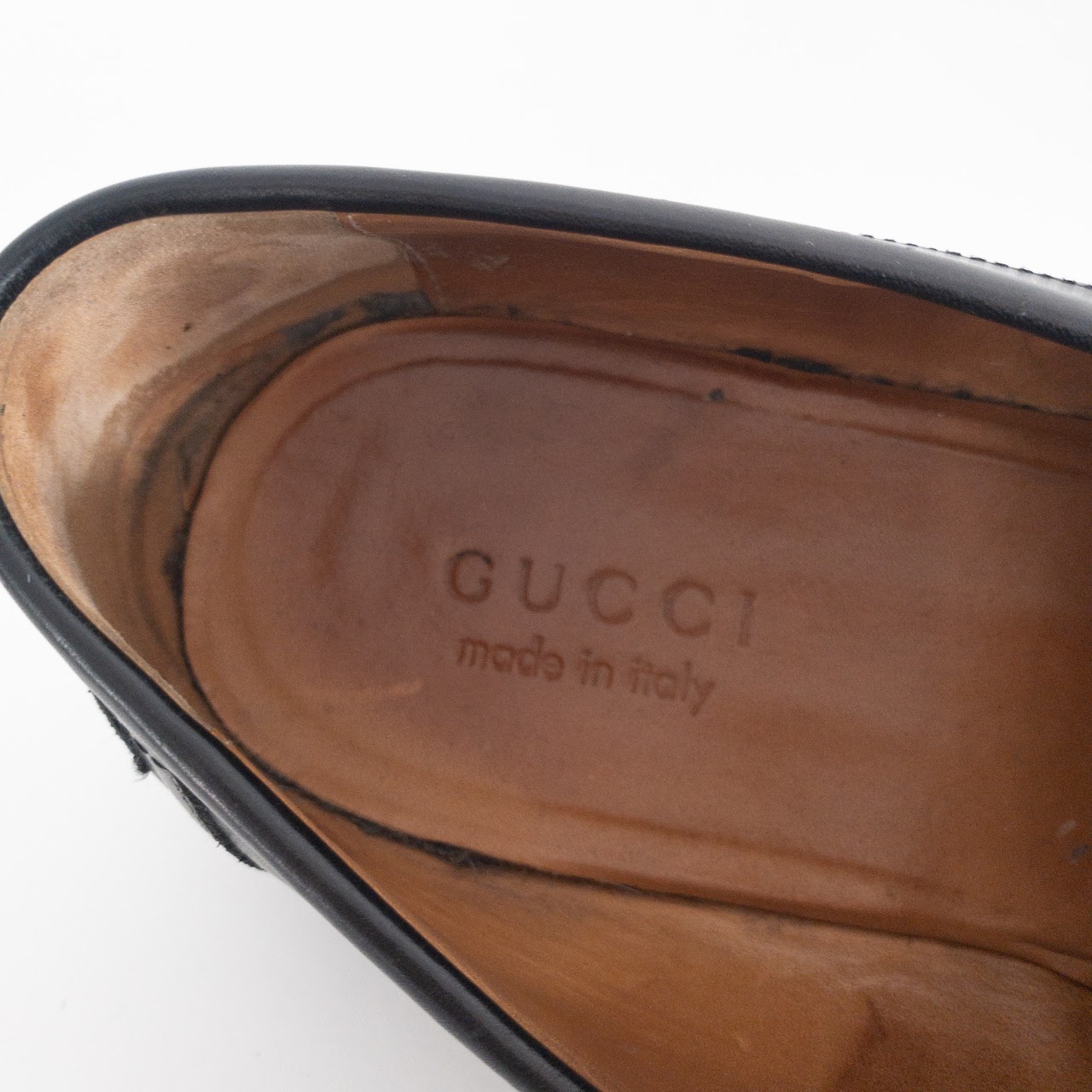 Gucci Racing Stripe Accent Loafers