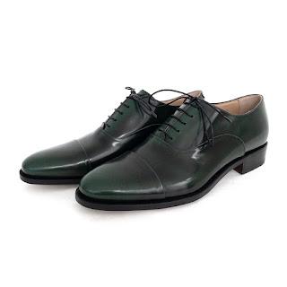Scarosso Green Oxford Shoes