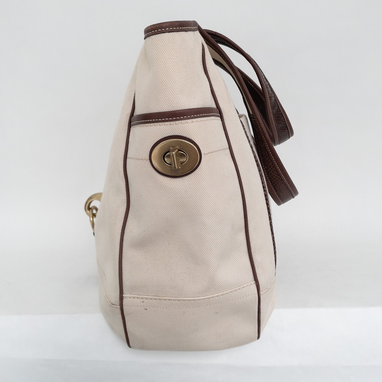 Coach Oversized Canvas Tote