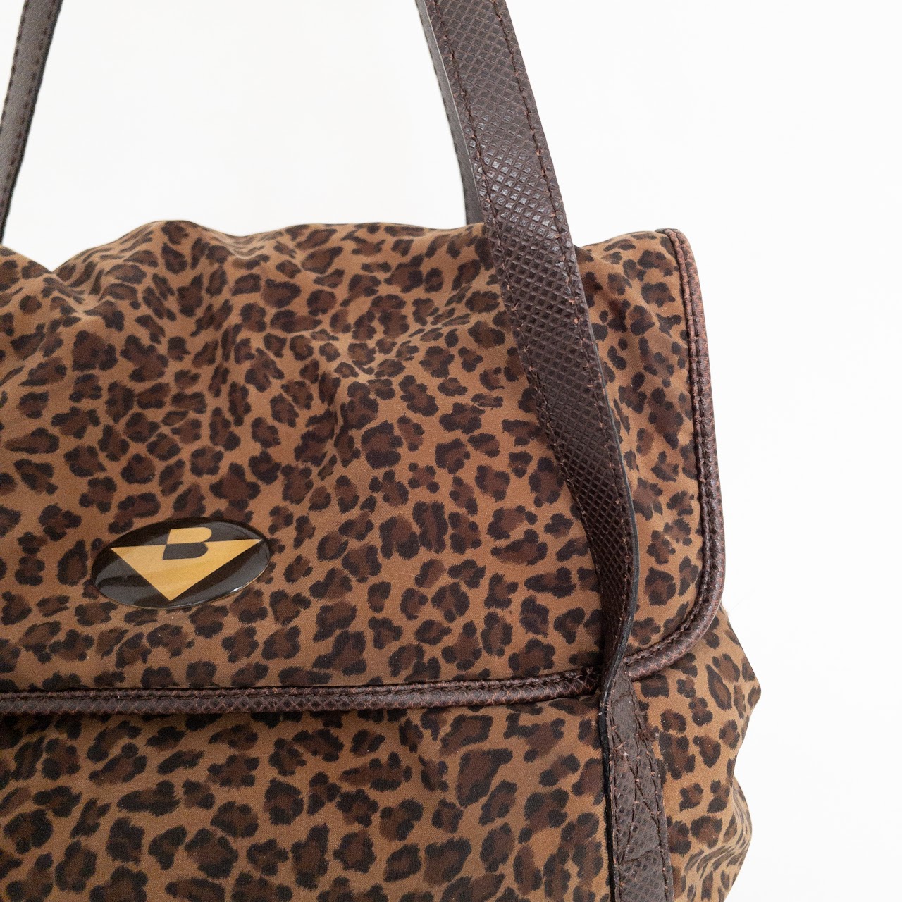 Bottega Venetta Cheetah Print Shoulder Bag