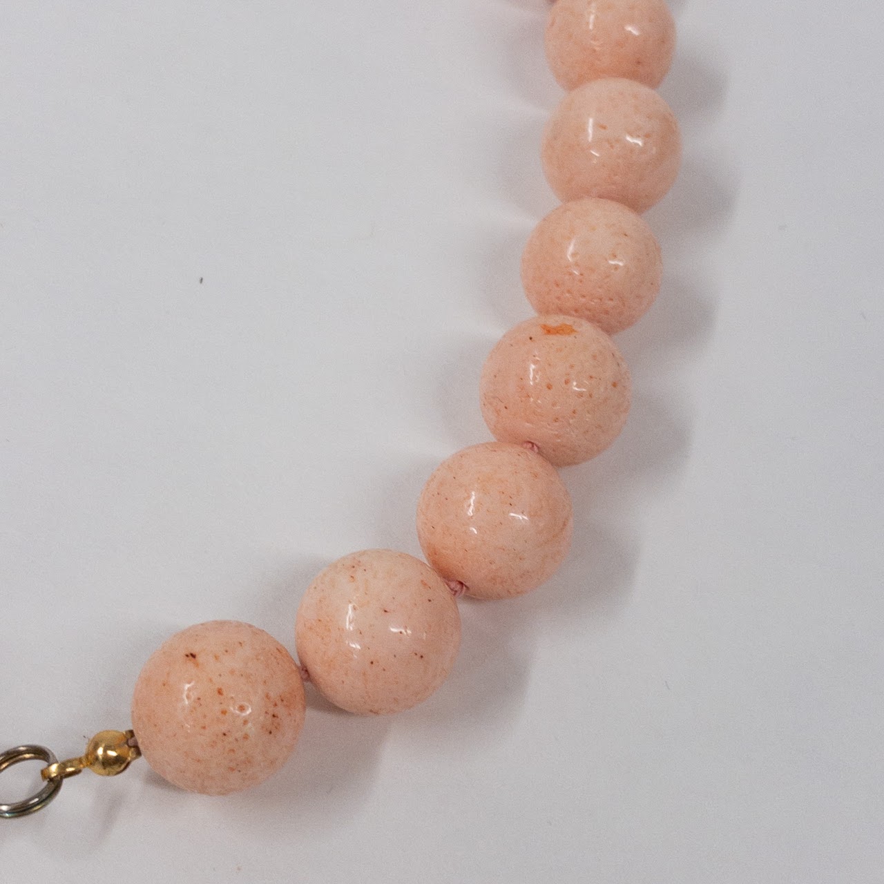 Angel Skin Coral Necklace