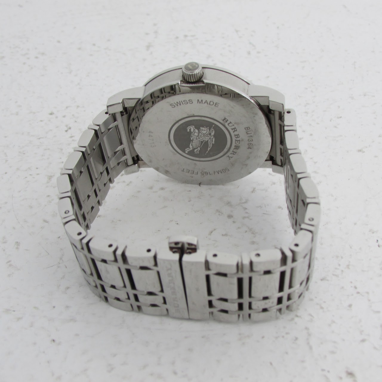 Burberry Logo Black Dial Quartz Watch *Needs Repair*