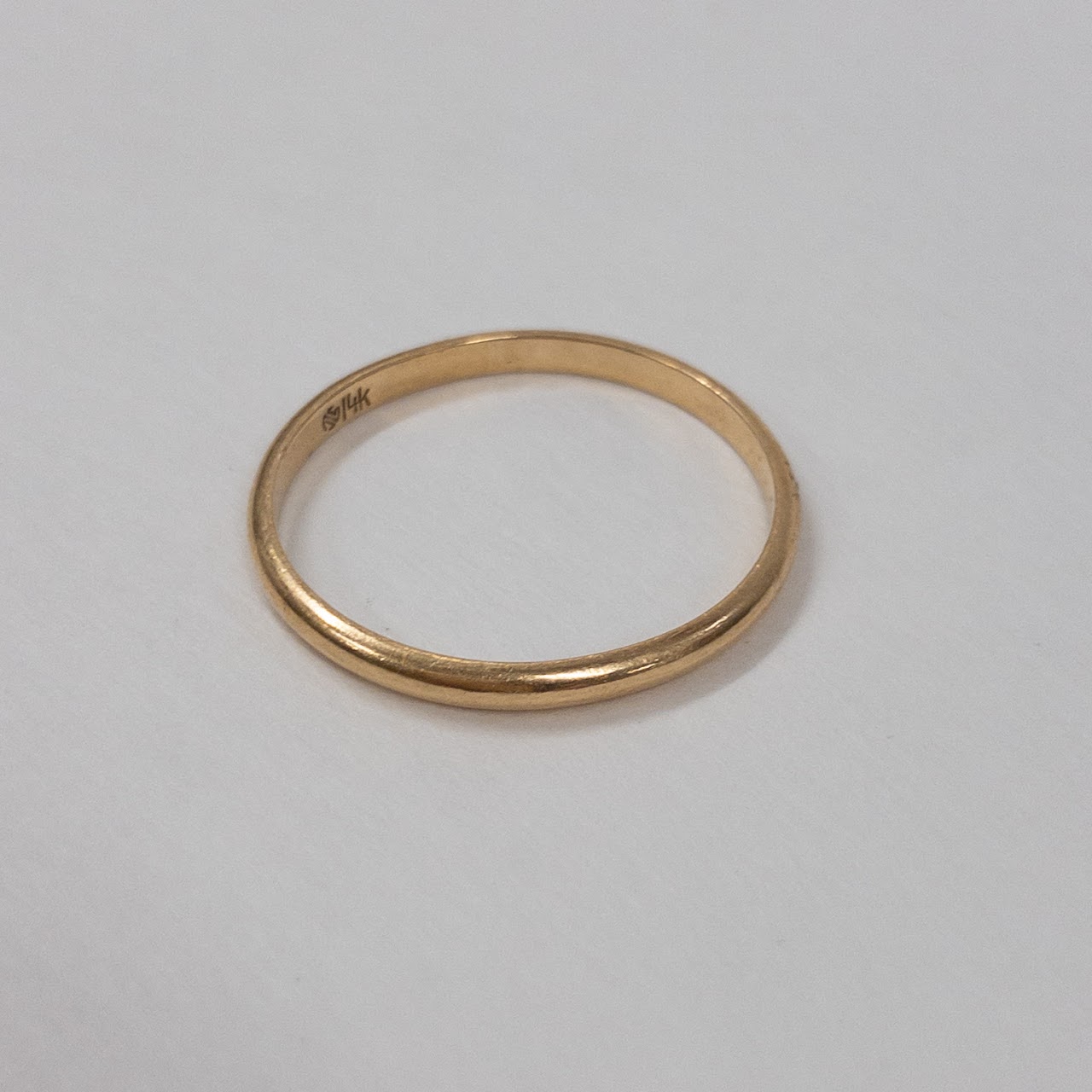 14K Wedding Band