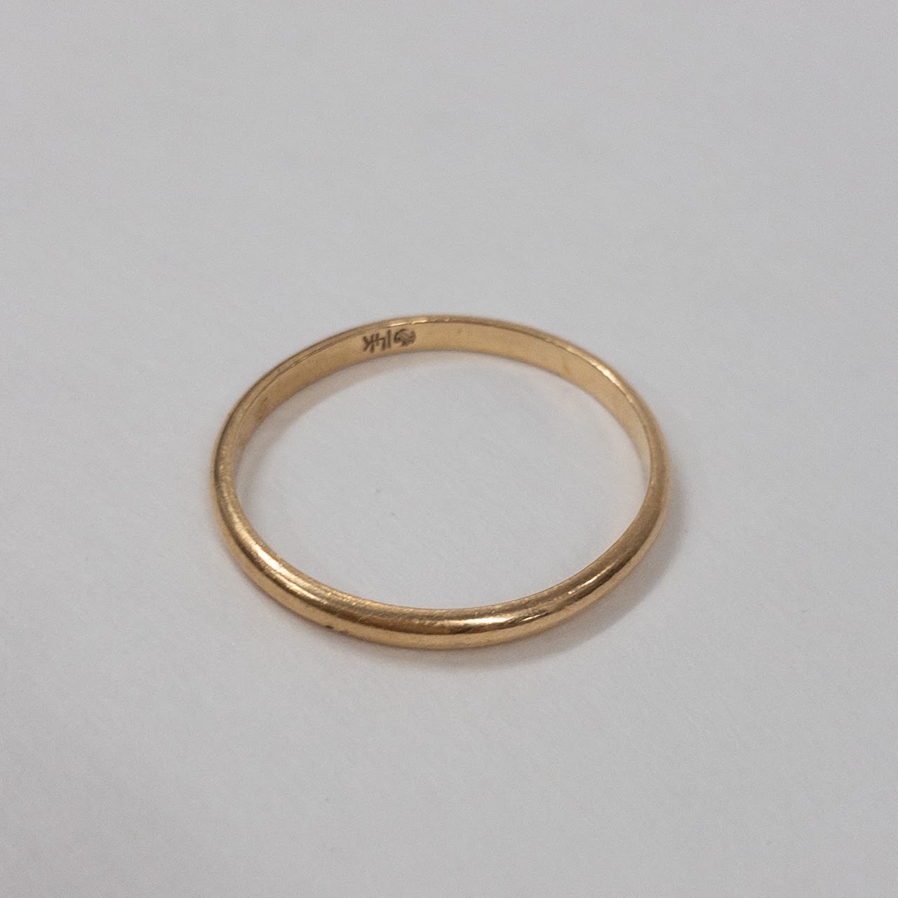 14K Wedding Band