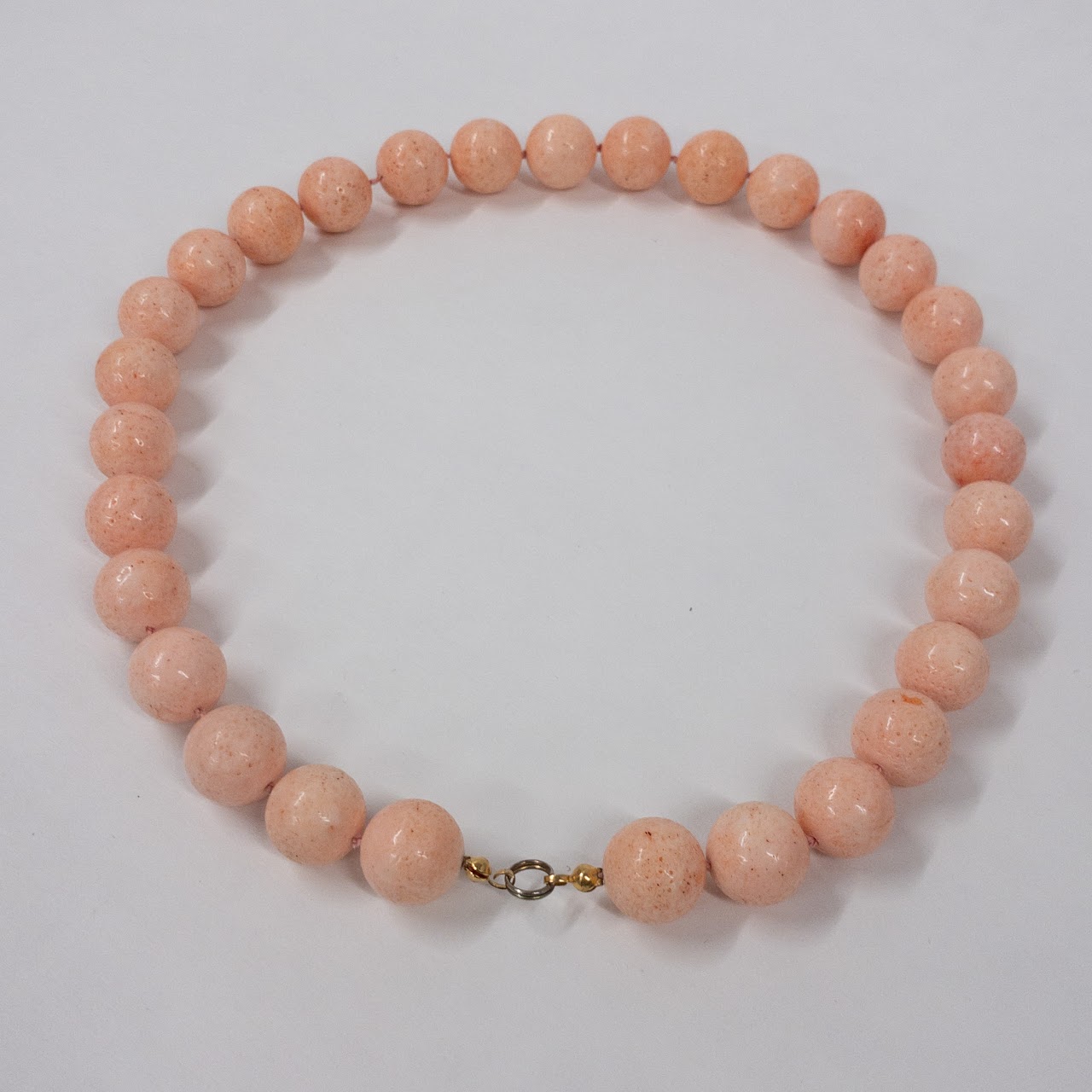 Angel Skin Coral Necklace