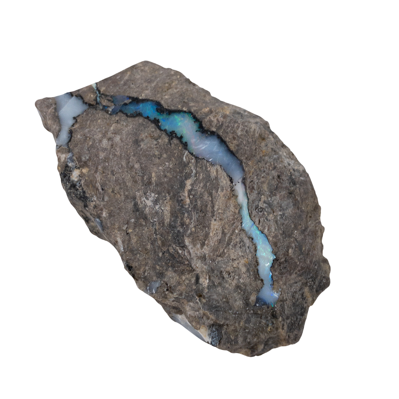 Honduran Boulder Seam Opal Specimen