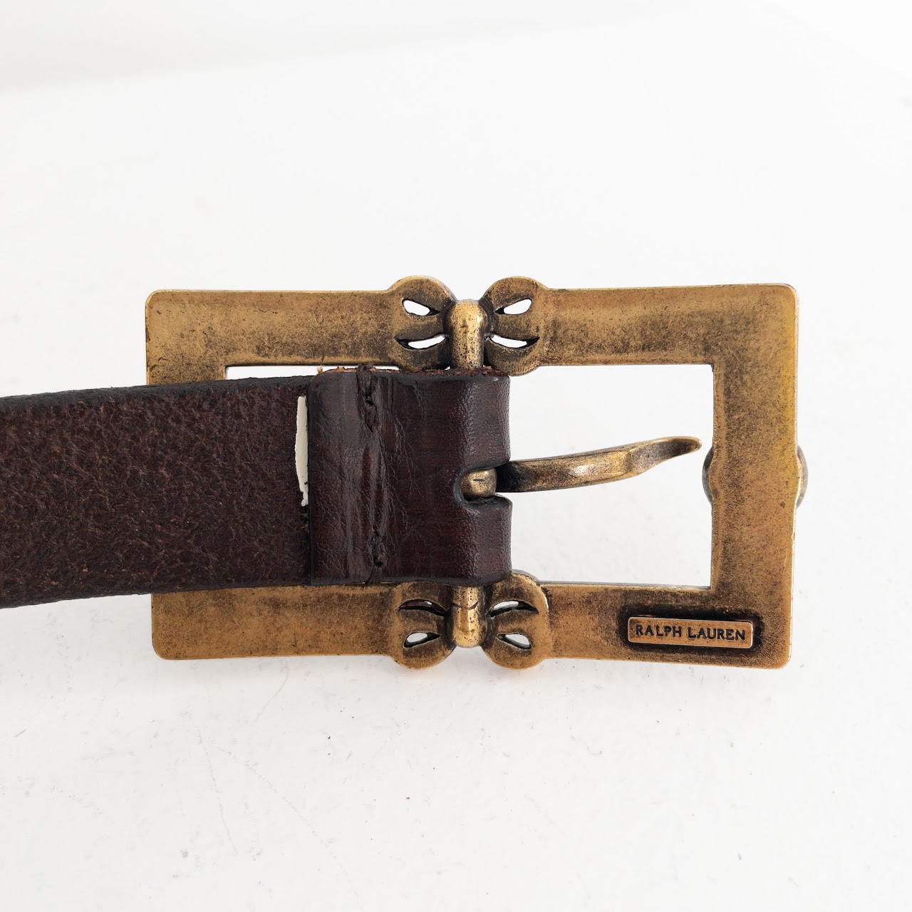 Ralph Lauren Jeweled Buckle Belt