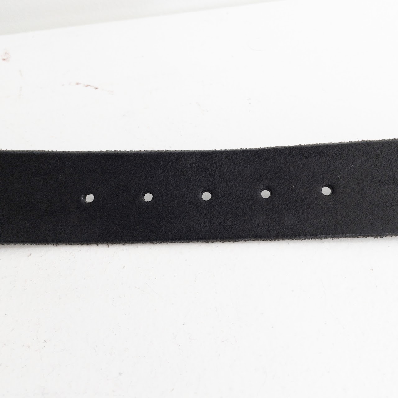 Gucci Snake Buckle Leather Belt