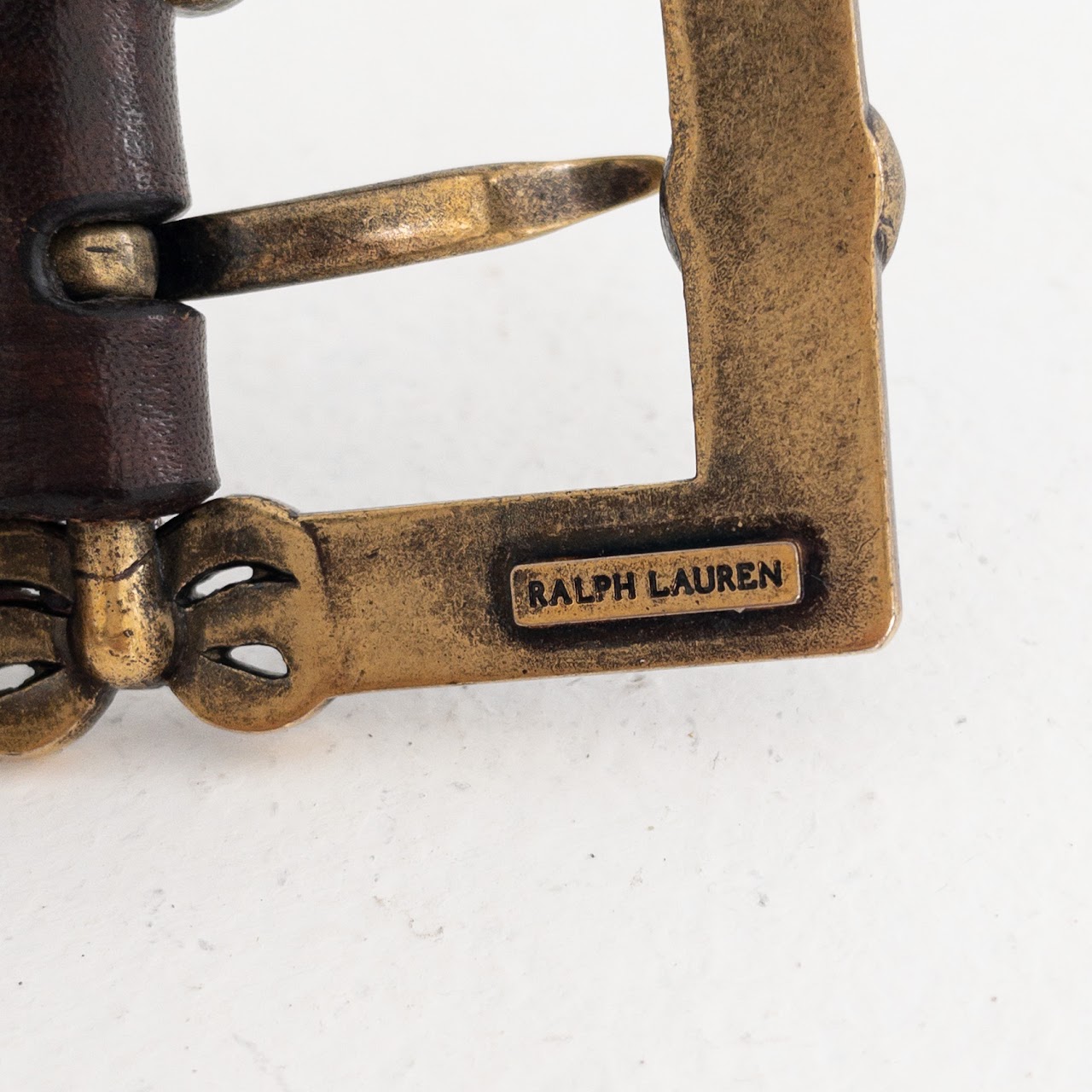 Ralph Lauren Jeweled Buckle Belt