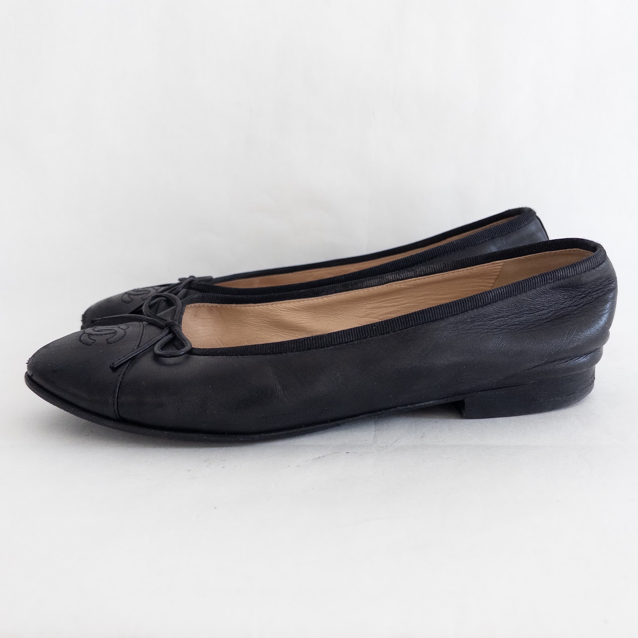 Chanel Black Ballet Flats