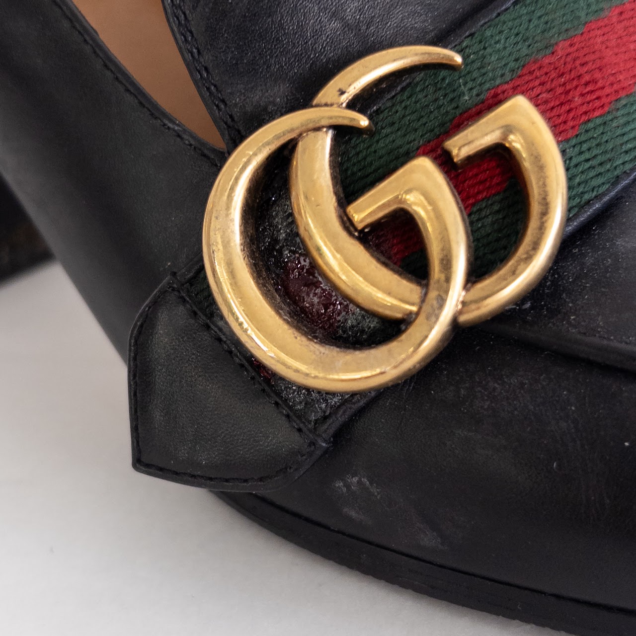 Gucci GG Peyton Heeled Loafers