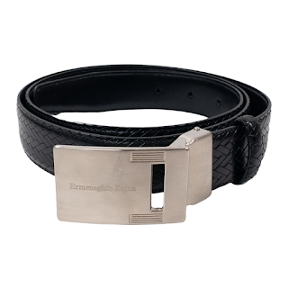 Ermenegildo Zegna Woven Leather Belt