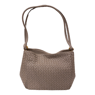 T. Anthony Woven Leather Handbag