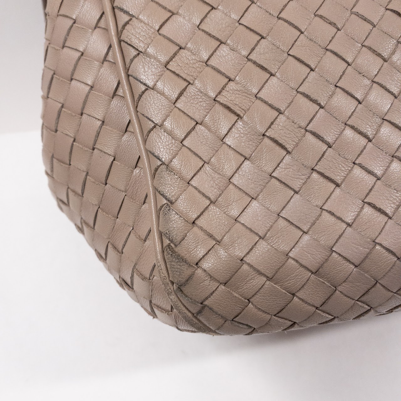 T. Anthony Woven Leather Handbag