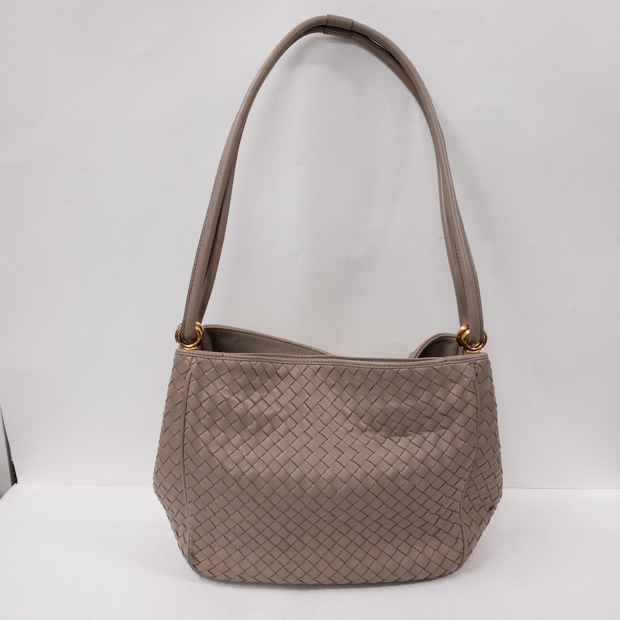 T. Anthony Woven Leather Handbag