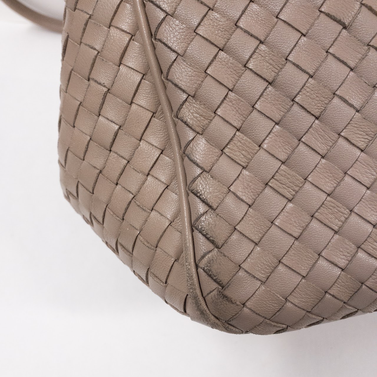 T. Anthony Woven Leather Handbag