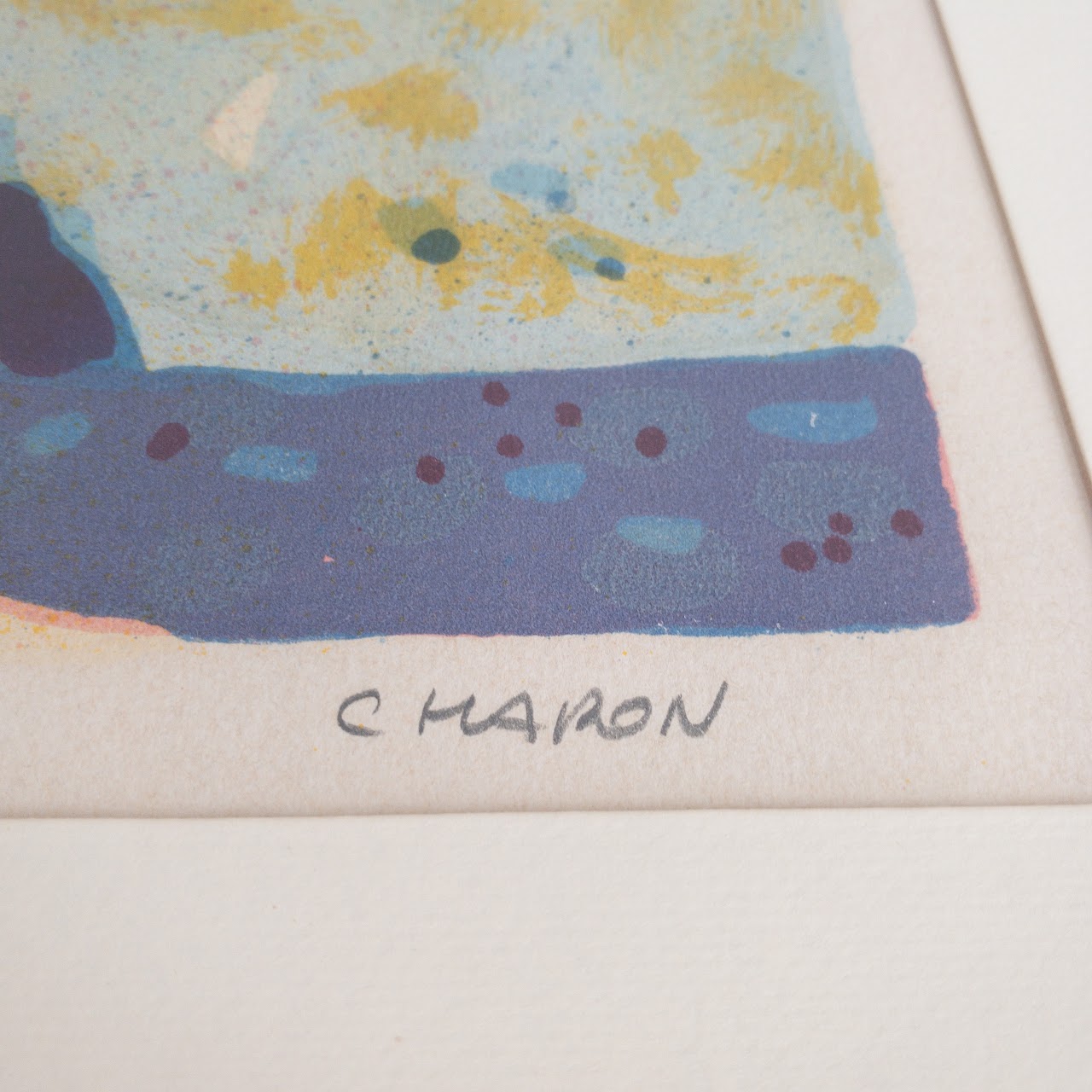 Guy Charon Signed Limited Edition Landscape Lithograph