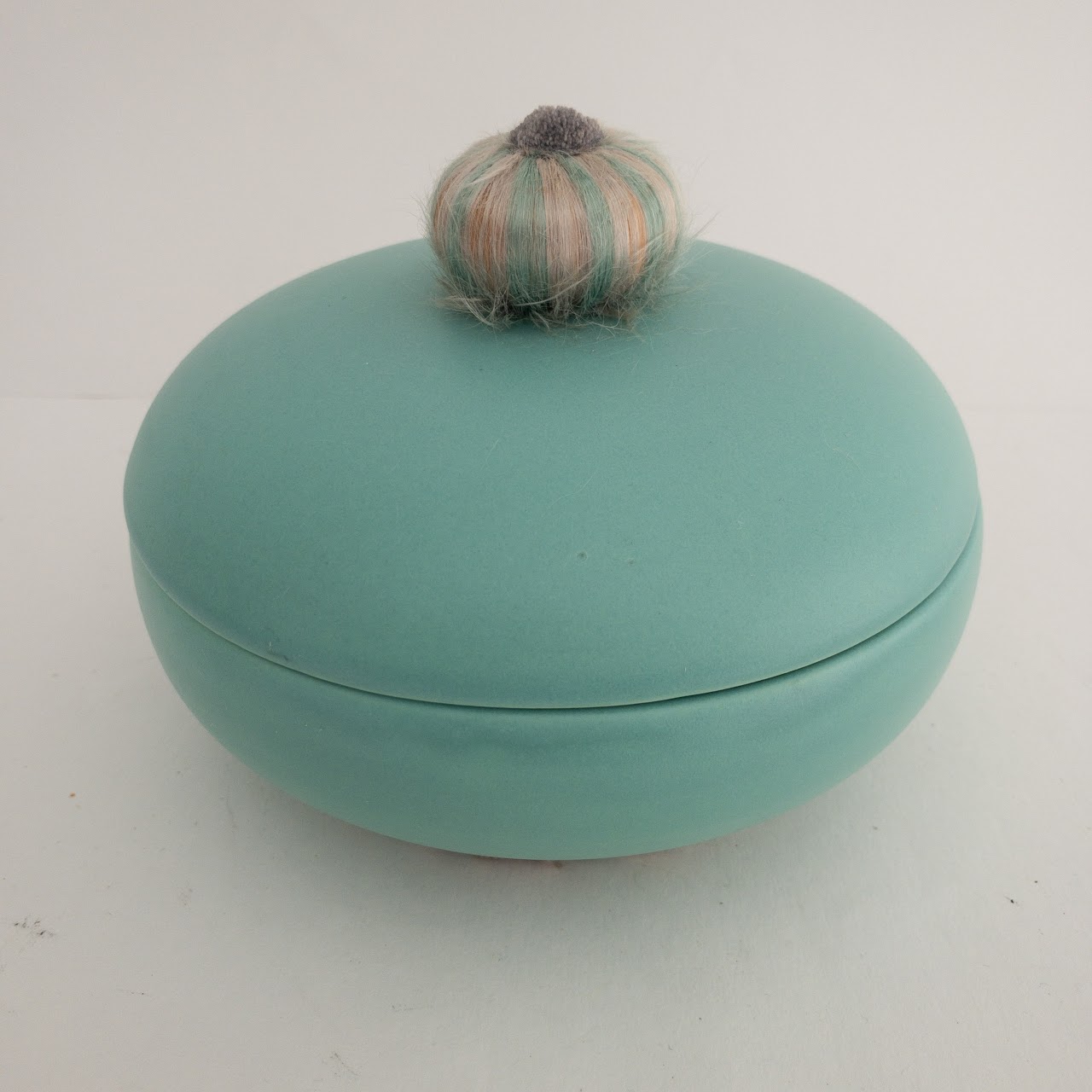 Christofle Porcelain Lidded Dish