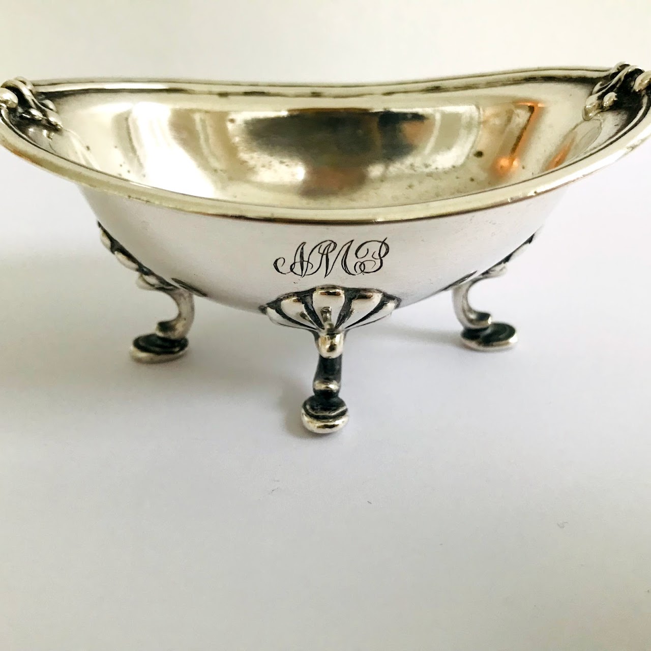 Sterling Silver Footed Salt Cellar