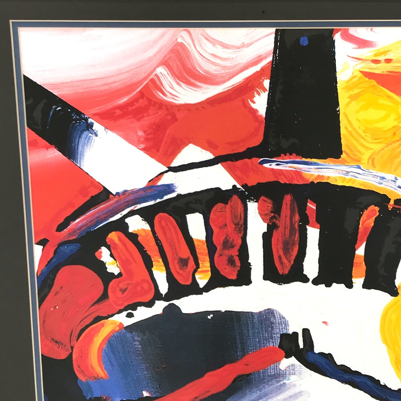 Peter Max 'Liberty Head' Acrylic Finished Print