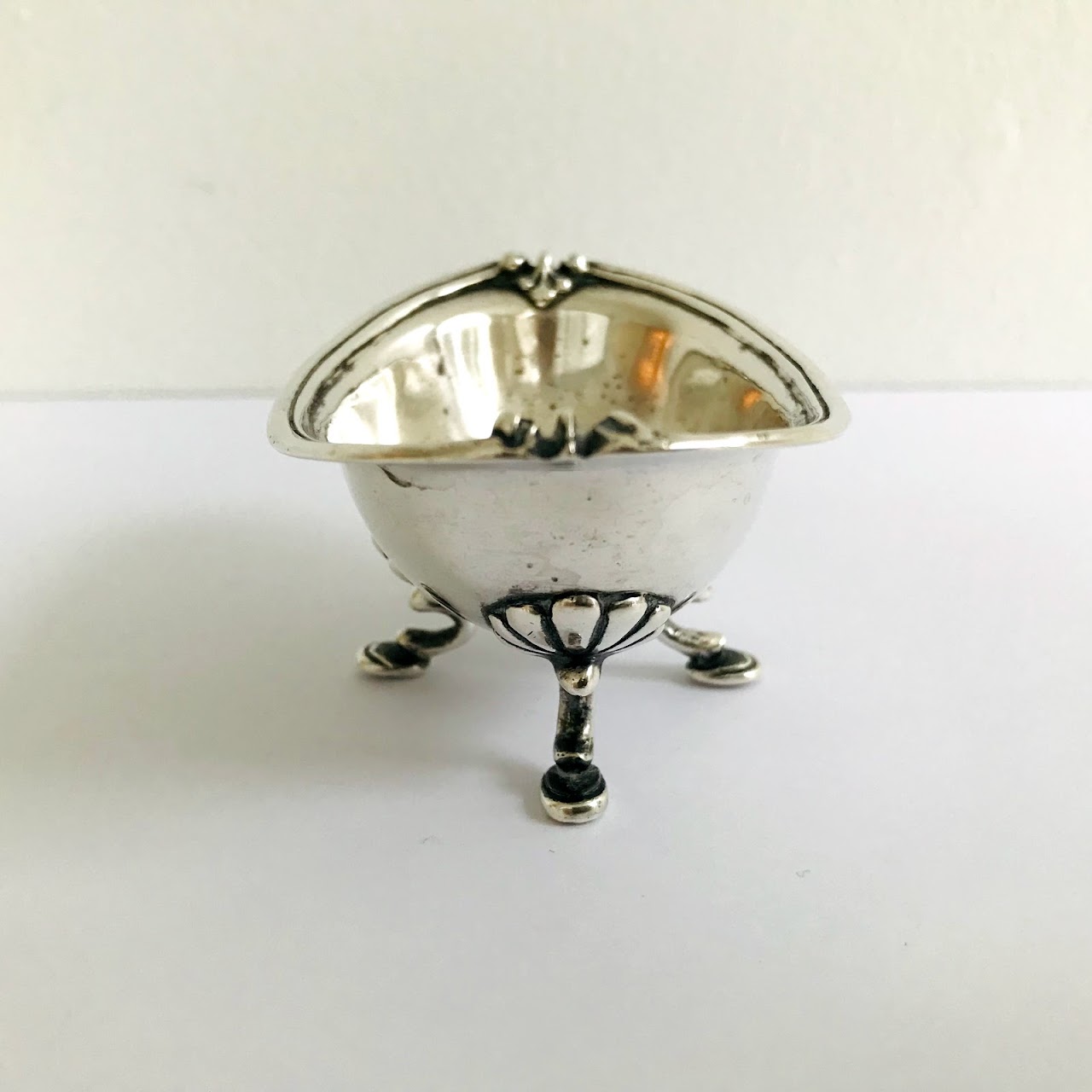 Sterling Silver Footed Salt Cellar