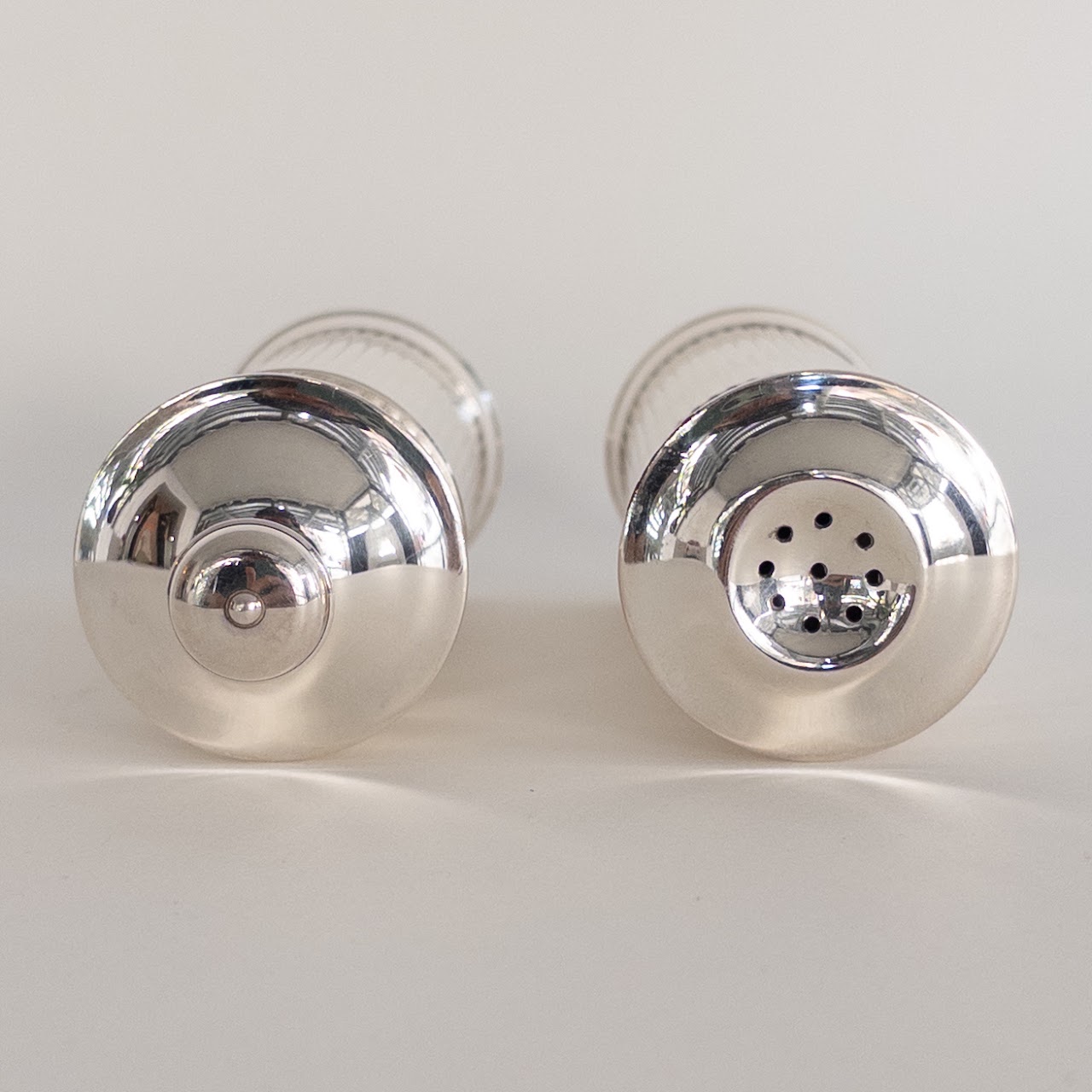 Christofle Cannele Salt and Pepper Set