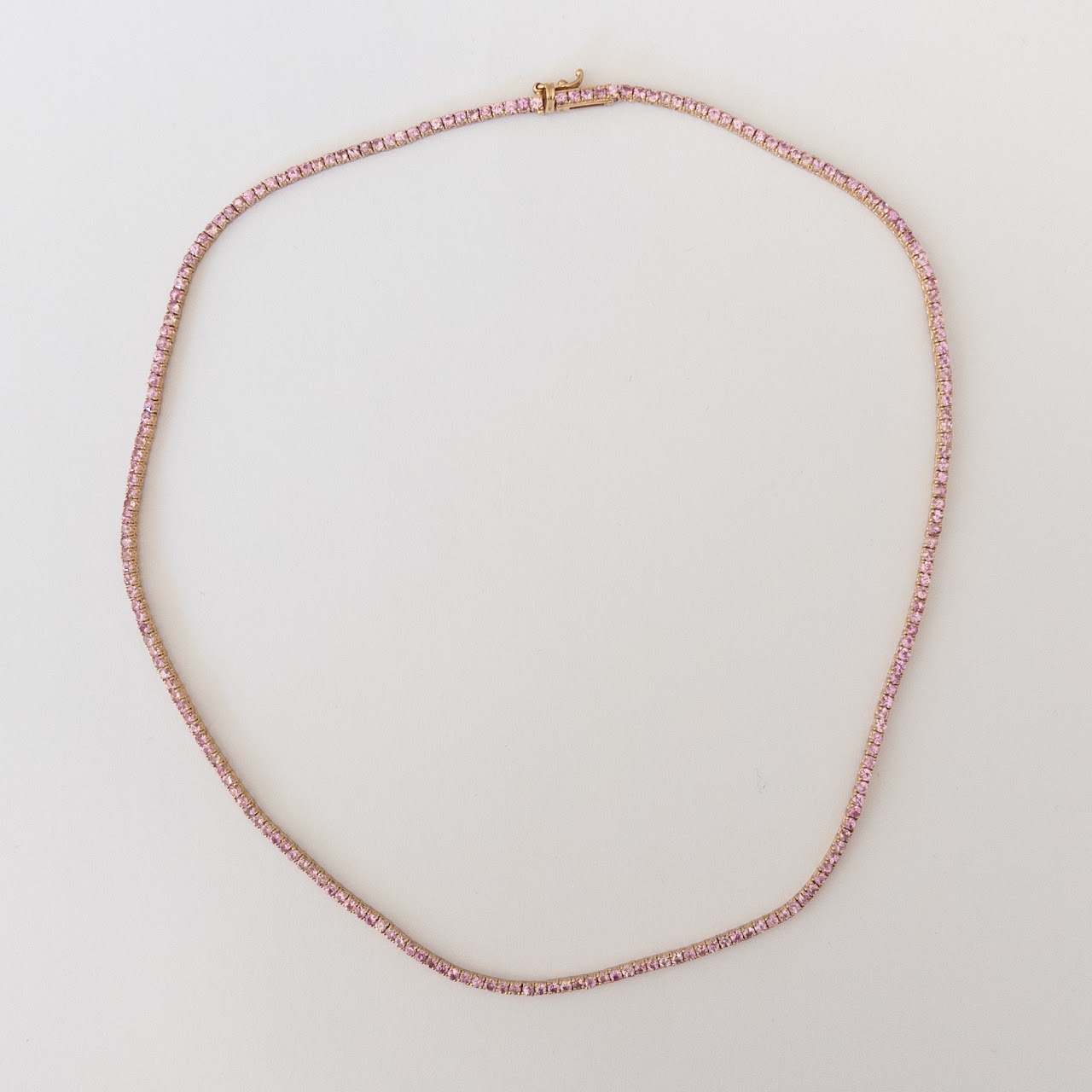 14K Gold and Kunzite Necklace