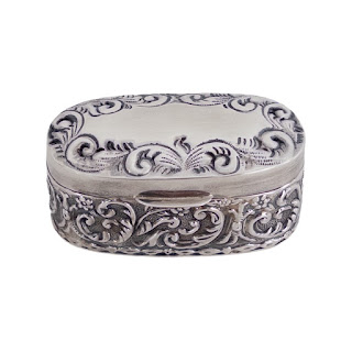 Sterling Silver Traveler's Ring Box