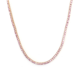 14K Gold and Kunzite Necklace