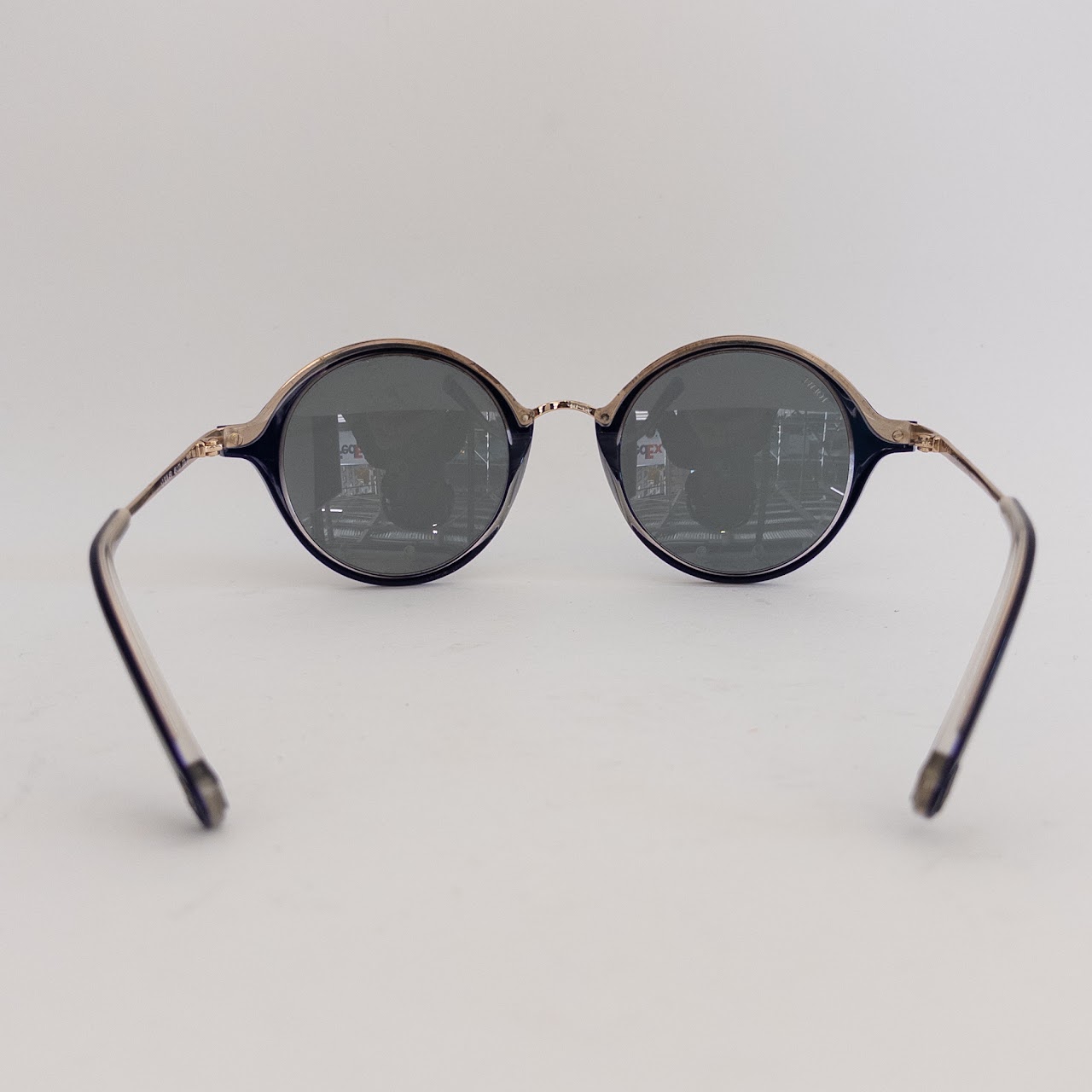 Loewe Black and Gold Sunglasses