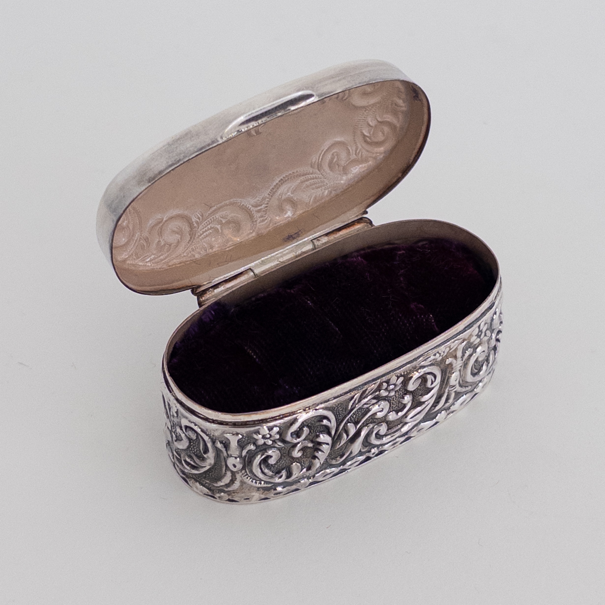 Sterling Silver Traveler's Ring Box