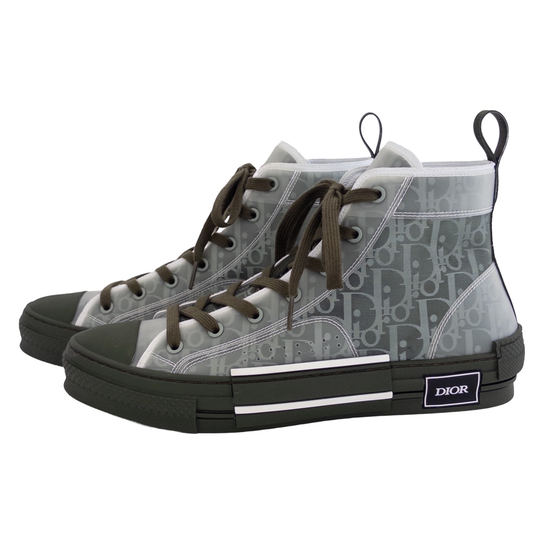 Christian Dior High Top Court Sneakers