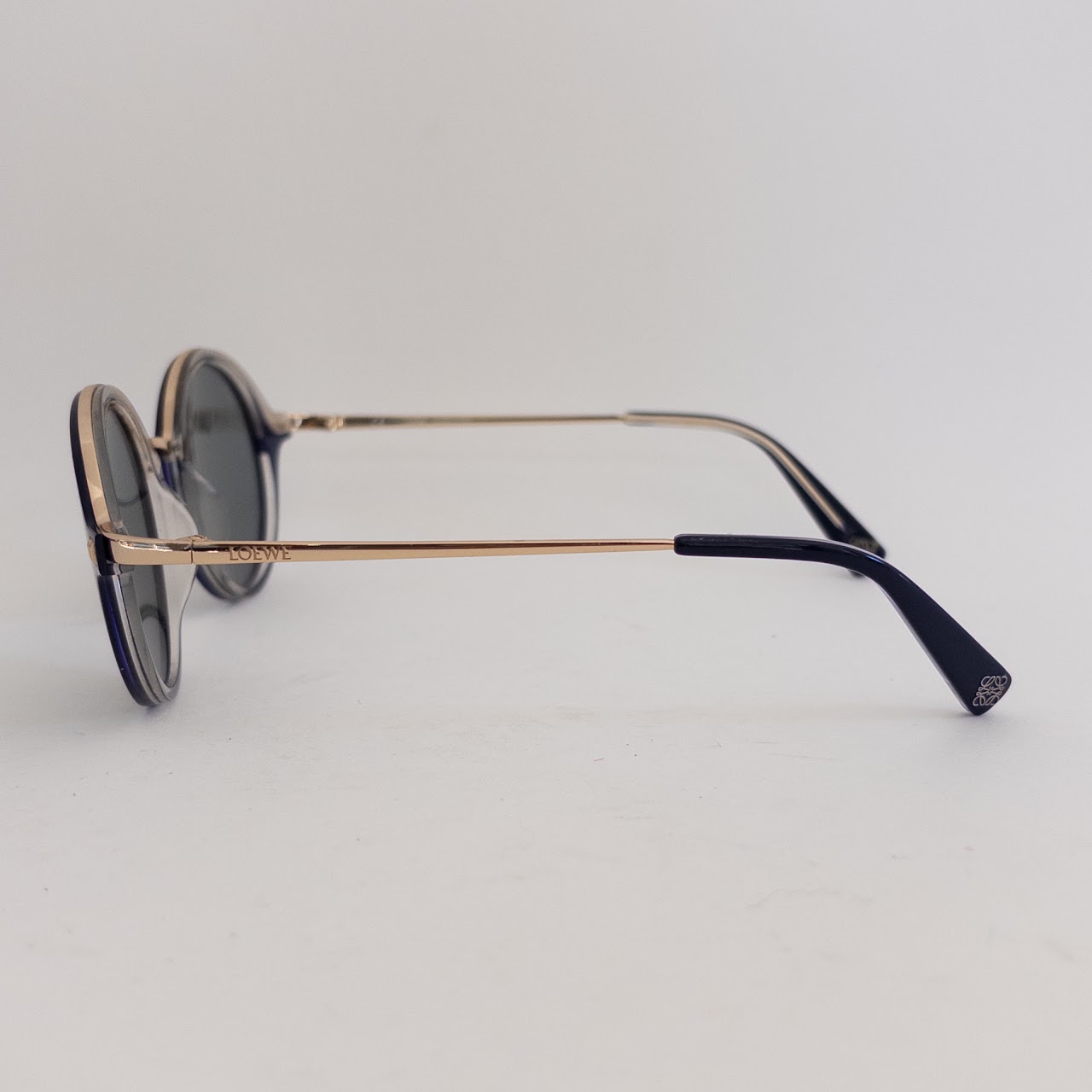 Loewe Black and Gold Sunglasses