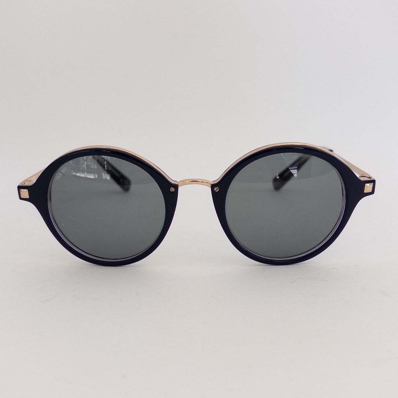 Loewe Black and Gold Sunglasses