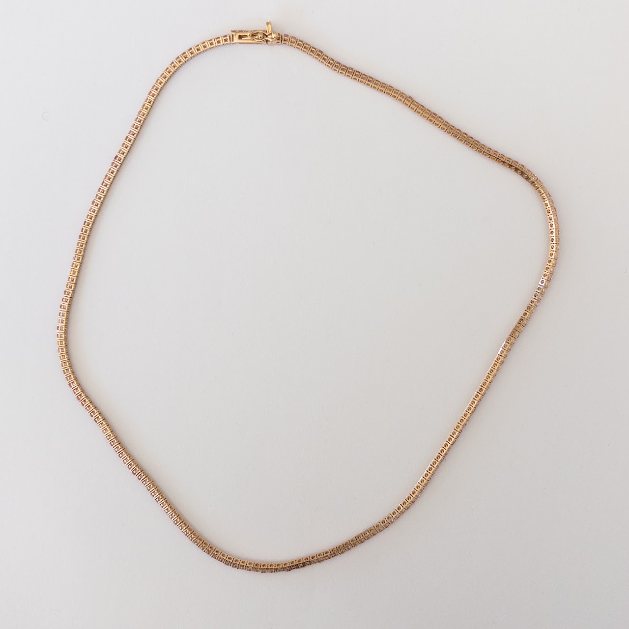 14K Gold and Kunzite Necklace